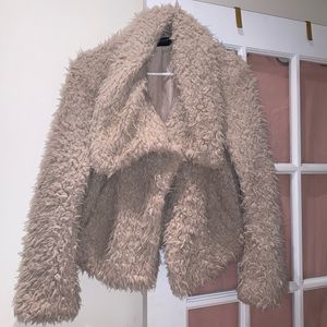 ZARA fuzzy jacket